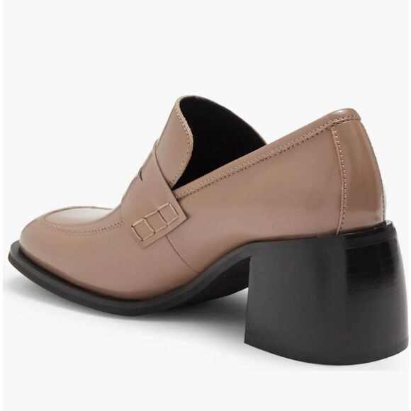 New Jeffrey Campbell Ecole Loafer Pump (Women) Penny heel mauve patient size 8.5 - Picture 2 of 7